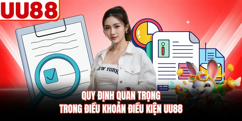Quy định quan trọng trong điều khoản điều kiện UU88